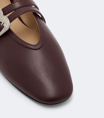 Claudia leather Mary Jane flats - Le Monde Beryl - Modalova