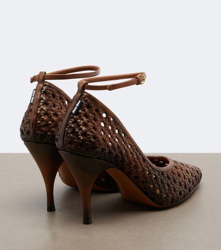 Miu Miu Pumps Woven aus Leder - Miu Miu - Modalova