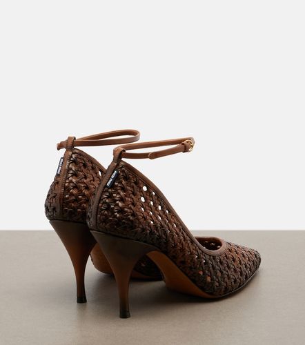 Miu Miu Woven leather pumps - Miu Miu - Modalova