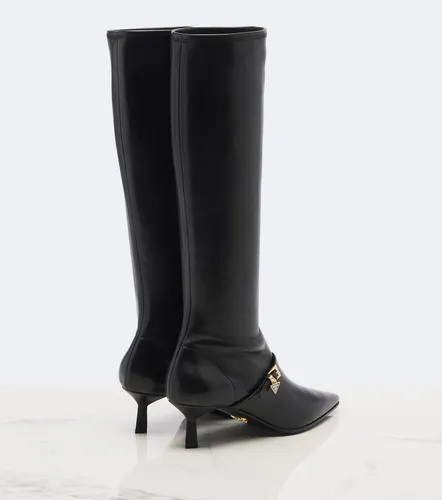 Prada Leather knee-high boots - Prada - Modalova