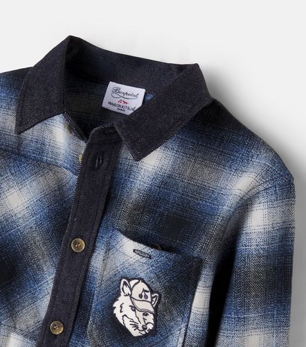 X Maison Kitsuné sobrecamisa de algodón a cuadros - Bonpoint - Modalova