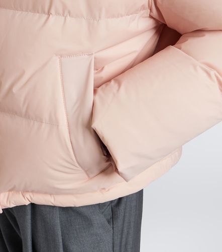 Doudoune shearling-trimmed down jacket - Yves Salomon - Modalova