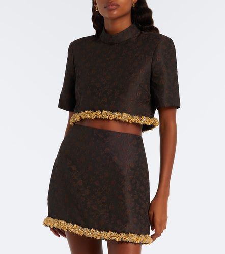 Top cropped Jalen in jacquard - Simkhai - Modalova