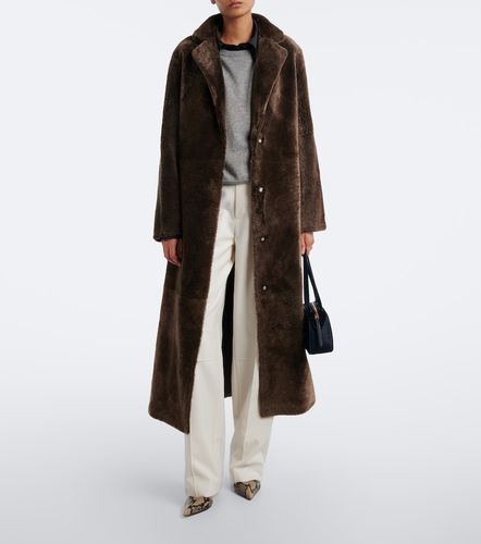 Reversible shearling and leather coat - Yves Salomon - Modalova