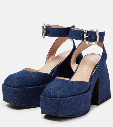 Bulla Sofia denim platform pumps - Nodaleto - Modalova