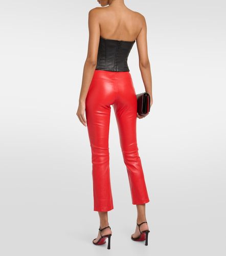 Stouls Leather cropped pants - Stouls - Modalova