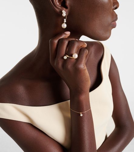 Anillo La Grace de oro de 14 ct con perlas - Sophie Bille Brahe - Modalova