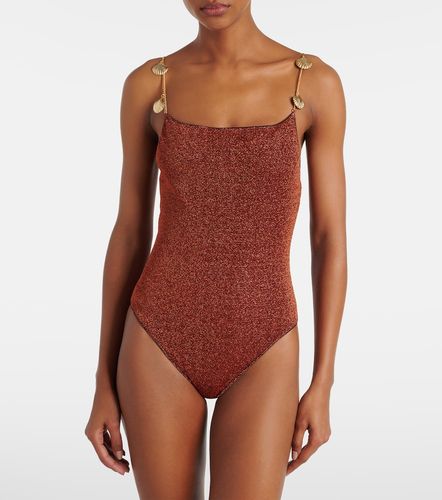 Lumiere Shells embellished swimsuit - Oseree - Modalova
