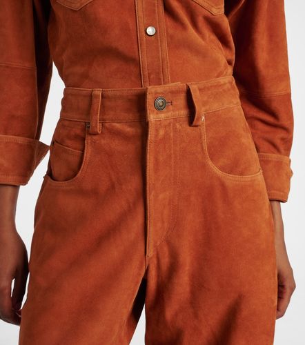 Pantaloni Darielle in suede - Isabel Marant - Modalova