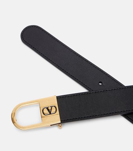 VLogo leather belt - Valentino Garavani - Modalova