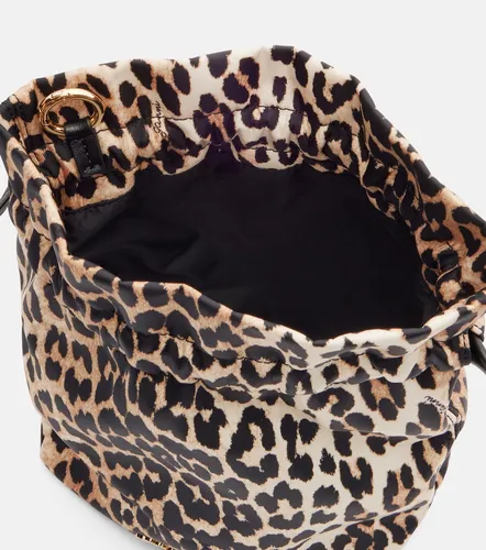 Ganni Bou leopard-print pouch - Ganni - Modalova