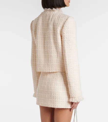 Area Embellished tweed jacket - Area - Modalova