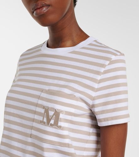 Camiseta Oboli de jersey de algodón a rayas - Max Mara - Modalova