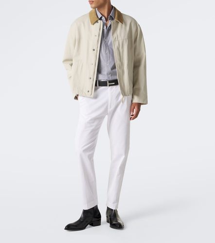 Camisa de algodón a cuadros - Tom Ford - Modalova