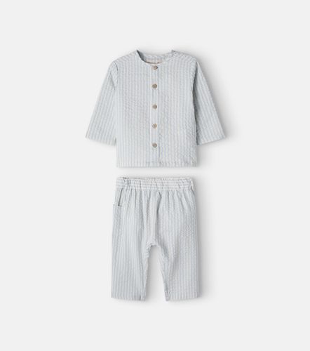 Bebé - set de camisa Shelby y pantalones Henry de algodón - Wheat - Modalova