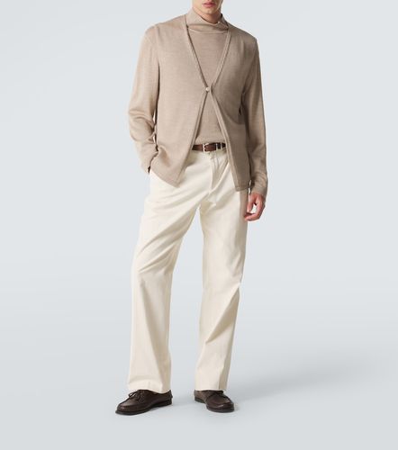 Stòffa Pullover in lana e seta a collo alto - Stoffa - Modalova
