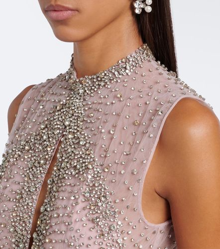 Robe Serena mit Kristallen - Costarellos - Modalova