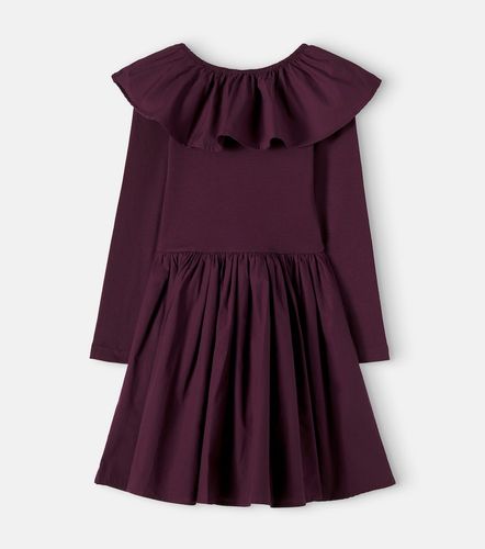 Vestido Cille de jersey de algodón y popelín - Molo - Modalova