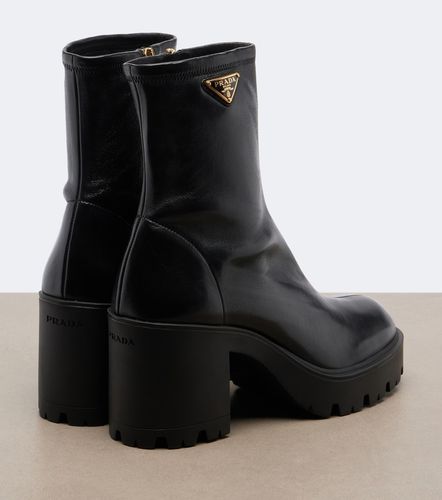 Prada Leather ankle boots - Prada - Modalova