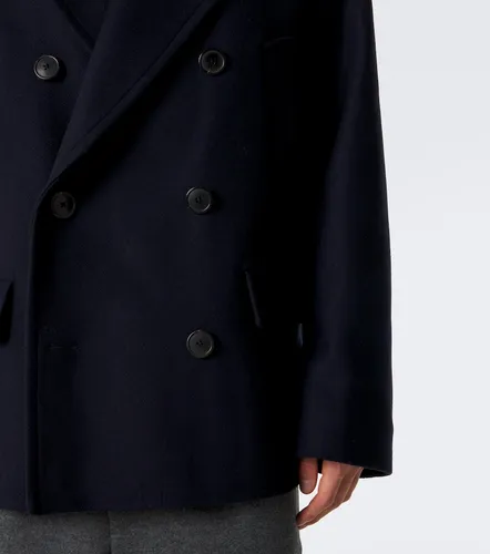 Double-breasted wool-blend jacket - Dries Van Noten - Modalova