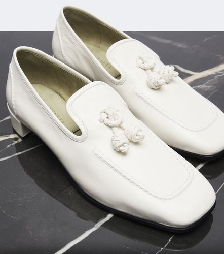 Romeo Knot leather loafer pumps - Bottega Veneta - Modalova