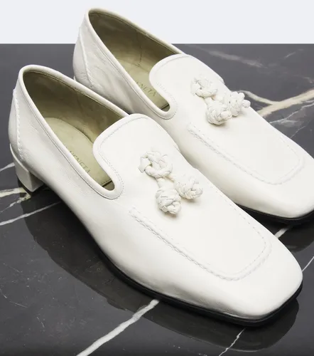 Romeo Knot leather loafer pumps - Bottega Veneta - Modalova