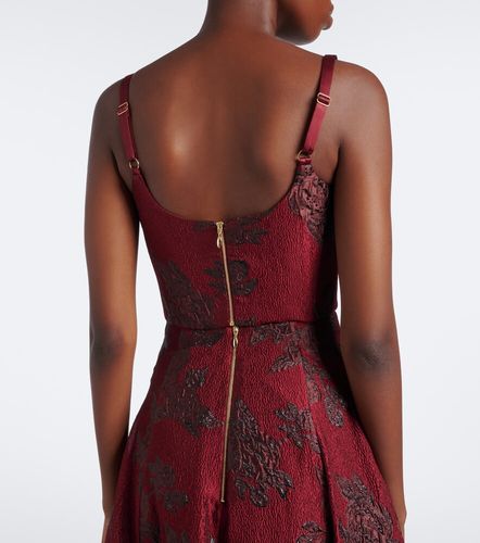 Top bustier Waverly de cloqué floral - Rebecca Vallance - Modalova