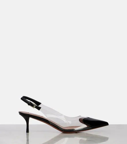 Le Cour leather-trimmed PVC pumps - Alaia - Modalova