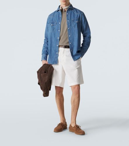 Brunello Cucinelli Denimhemd - Brunello Cucinelli - Modalova
