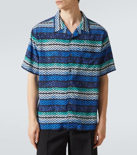 Camicia bowling con stampa a zig-zag - Missoni - Modalova