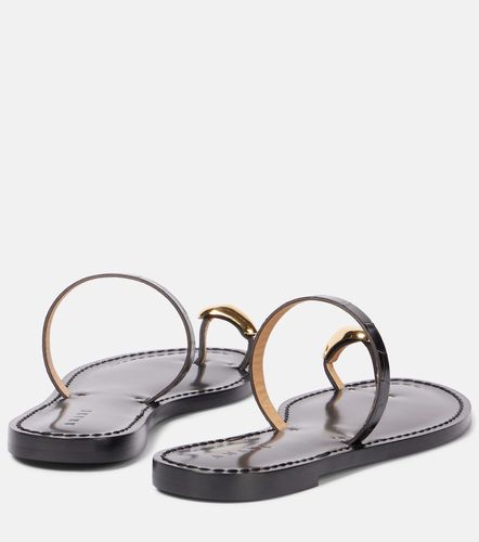 Kibera embellished leather sandals - Amanu - Modalova