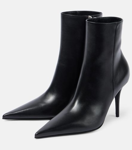 Botas Barbara 90 de piel - Amina Muaddi - Modalova