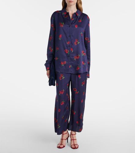 Camicia Argo in twill con stampa - Khaite - Modalova