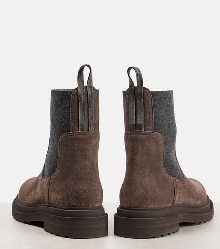 Brunello Cucinelli Botines de ante - Brunello Cucinelli - Modalova