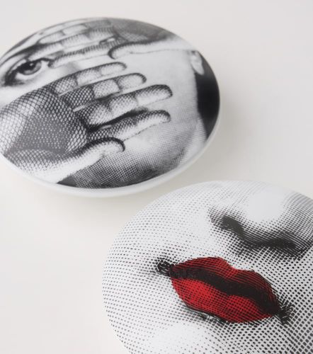 Recipiente Tema e Variazioni de porcelana - Fornasetti - Modalova