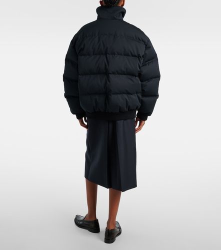 Bomber imbottito con velluto a coste - Prada - Modalova
