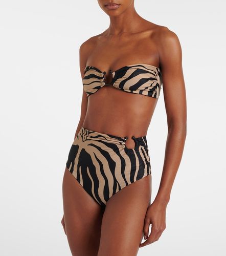 Top de bikini estampado - Johanna Ortiz - Modalova