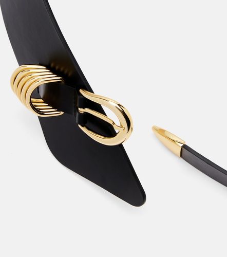 Alcott asymmetric leather belt - Dehanche - Modalova