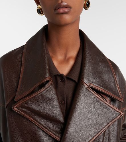 Jacques Wei Leather biker jacket - Jacques Wei - Modalova