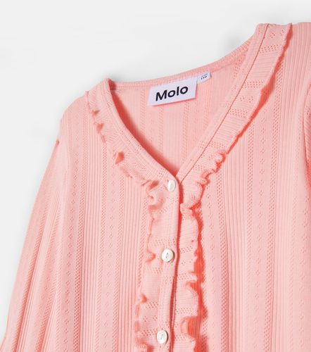 Blusa Ramsi de pointelle de algodón - Molo - Modalova