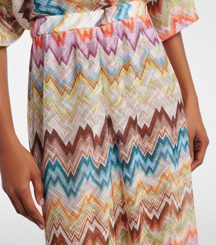 Missoni Pantalones rectos en zigzag - Missoni - Modalova