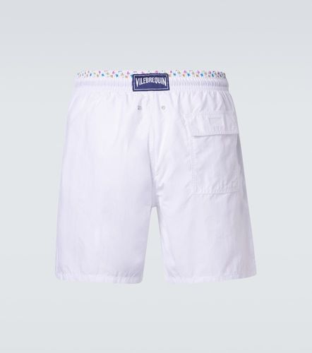 Moka printed swim trunks - Vilebrequin - Modalova