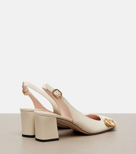 Slingback-Pumps Veeside VLogo aus Leder - Valentino Garavani - Modalova