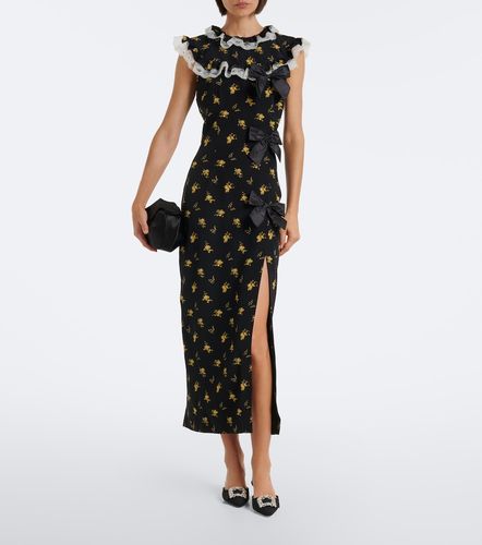Alessandra Rich Robe aus Seide - Alessandra Rich - Modalova