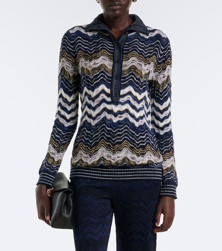 Pullover in misto lana a zig zag - Missoni - Modalova