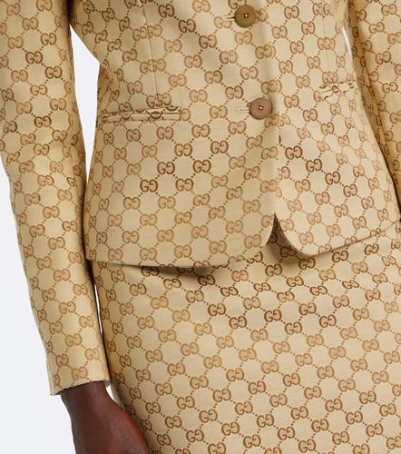 Gucci Blazer GG aus Canvas - Gucci - Modalova