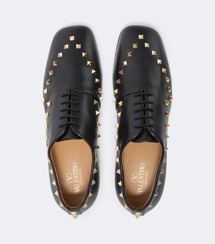 Schnürschuhe Rockstud aus Leder - Valentino Garavani - Modalova