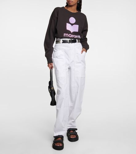 Pantalones Ruby de algodón de tiro alto - Marant Etoile - Modalova