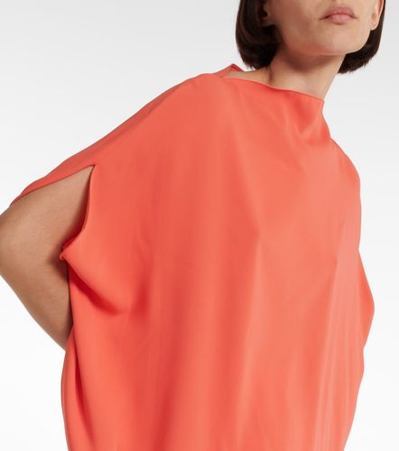 Top de satén drapeado - MM6 Maison Margiela - Modalova