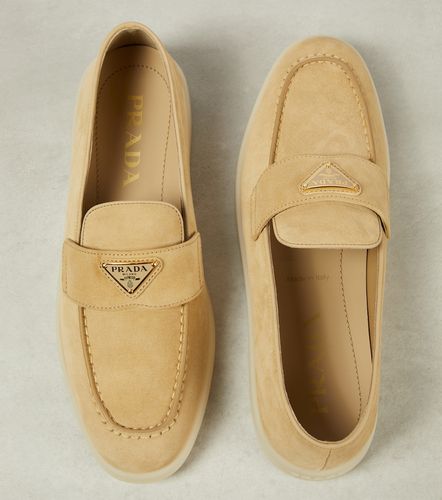 Mocassini Saint Tropez in suede - Prada - Modalova